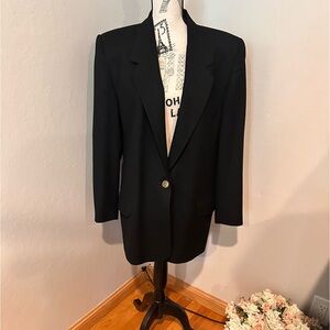 Talbots size 14 black coat